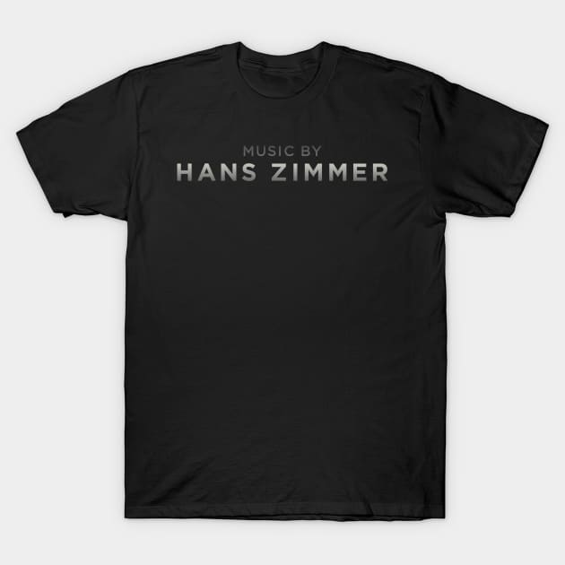 Music by Hans Zimmer T-Shirt by Triad Of The Force